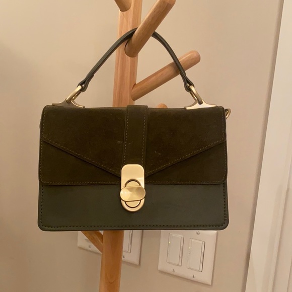 Zara green handbag - Picture 1 of 5